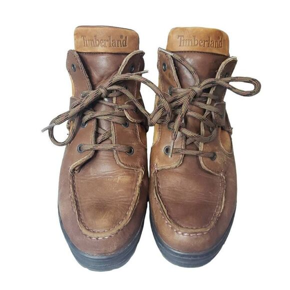 Timberland‎ Women's Brown Gore-Tex Lace Up Boots Size 7 1/2 - Picture 1 of 16